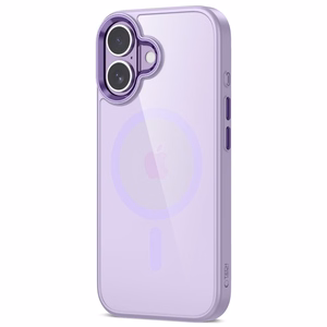 Tech-Protect MagMat MagSafe Suojakuori iPhone 17:lle - Läpinäkyvä Violetti