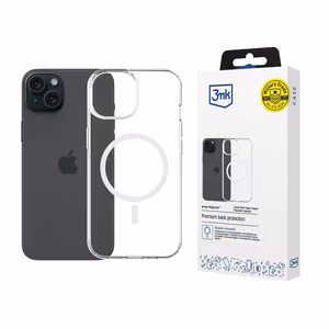 3mk Armor Magcase -suojakuori iPhone 15 Plus:lle - läpinäkyvä