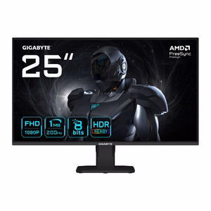 GIGABYTE GS25F2 25" FHD pelinäyttö - 1920 x 1080, 200Hz, 1ms, 300 cd/m2, Display HDR 10, HDMI 2.0, Displayport 1.4
