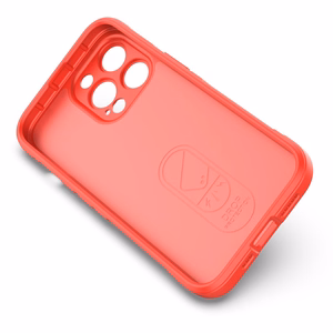 Magic Shield Kotelo iPhone 13 Pro Max joustava panssaroitu suojus punainen