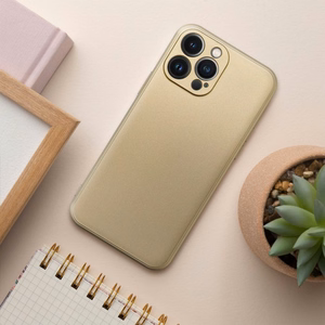 Metallinen Suojakuori iPhone 16:lle kultainen