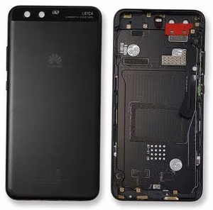 Takakansi Huawei P10 Graphite Black alkuperäinen (service pack)