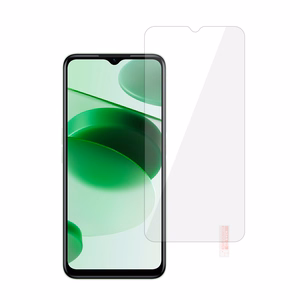 Karkaistu lasi kultainen kehys Realme C35:lle
