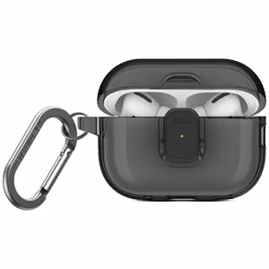 Uniq Glase Pro Suojakuori AirPods Pro 2:lle - musta