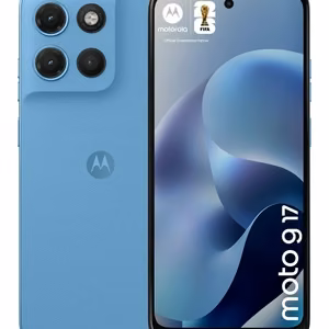 Motorola Moto G17 – smartphone, 17.1 cm / 6.72-inch, Dual SIM, Android 15, USB Type-C, 8 GB/128 GB, 5200 mAh, blue