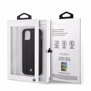 BMW Signature Tire Marks iPhone 12 mini -kotelo - Musta