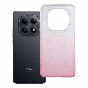 Suojakuori Xiaomi Redmi Note 15 5G:lle Shining läpinäkyvä vaaleanpunainen