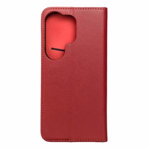 SMART PRO Book nahkakotelo SAMSUNG S26 Ultra tummanpunainen
