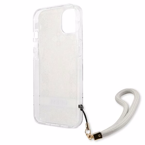 Guess GUHCP13SHFLSD iPhone 13 mini 5.4" kultainen/kultainen kovakotelo Kukkahihna