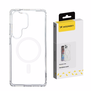 Wozinsky Ultra Clear MagSafe Suojakuori Samsung Galaxy S25:lle - läpinäkyvä
