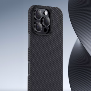 Benks Magnetic Armor Air Kevlar Case PC Frame 600D for Iphone 16 Plus black