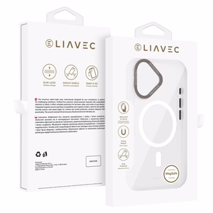Liavec Hybrid Magsafe Clear Case for Iphone 16