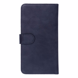 Flip case for iPhone 6 PLUS / 7 PLUS / 8 PLUS / XS MAX / 11 PRO MAX / Samsung S20 FE / S21 FE / S10 PLUS / A10 / A32 / A54 / Xiaomi 12 LITE / Huawei P30 PRO Common Book size L blue