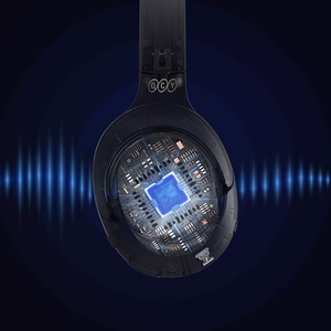 QCY H3 over-ear kuulokkeet ANC Bluetooth 5.4 Hi-Res Audio sininen