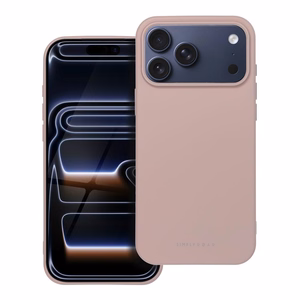 Roar Space Suojakuori iPhone 17 Pro Max:lle puuterivaaleanpunainen