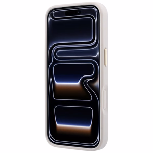 Guess Ring Stand 360 4G Classic Logo MagSafe suojakuori malleille iPhone 17 Pro Max / 18 Pro Max, vaaleanpunainen