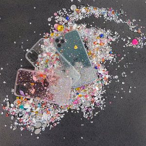 Wozinsky Star Glitter Shining Cover for Samsung Galaxy A72 4G läpinäkyvästä