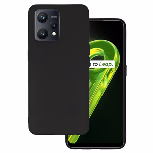 Back Case Matt Suojakuori Realme 9 5G / 9 Pro:lle musta