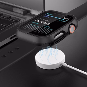 Tech-Protect Defense360 Karkaistu lasi Suojakuori Apple Watch 10:lle (42mm) - Musta