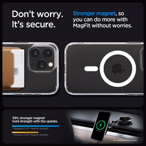 Spigen Ultra Hybrid MagSafe Suojakuori iPhone 15 Pro Max 6,7 valkoinen