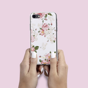 Crong Flower Pattern 02 case for iPhone SE (2020 / 2022) / 8 / 7
