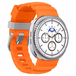Spigen WBS2 Ranneke Samsung Galaxy Watch 8 / Classic (40 / 44 / 46 mm) Oranssi