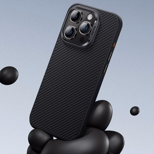 Benks Magnetic Armor Pro Kevlar Case Metal Frame 600D for Iphone 16 Plus black