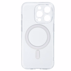 TEL PROTECT MagSilicone Suojakuori iPhone 14 Pro:lle läpinäkyvä