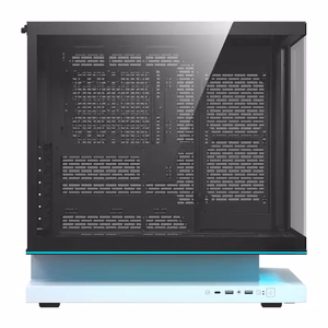 DarkFlash F1 ATX -tietokonekotelo ja 6 tuuletinta, valkoinen