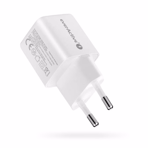 laturi 1 x USB, 1 x USB-C Quick Charge 3.0 20W valkoinen