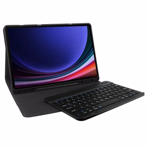 Tech-Protect SC Pen + Keyboard Suojakuori näppäimistöllä Samsung Galaxy Tab S9 FE 10.9" X510 / X516B:lle - musta