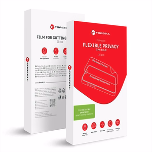Kalvo leikkuukoneelle 2. ja 3. sukupolven Forcell F-Protect Flexible PRIVACY 196 x 125 mm 25 kpl