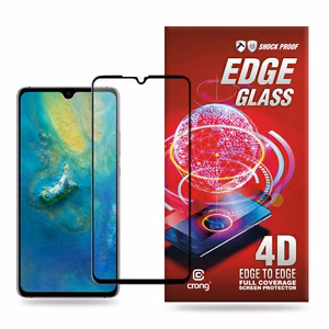 Crong Edge Glass Full Glue Edge-to-Edge 9H tempered-glass screen protector for Huawei Mate 20
