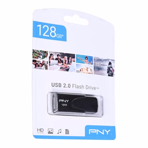 PNY Attaché 4 2.0 128GB USB flash drive USB Type-A Black