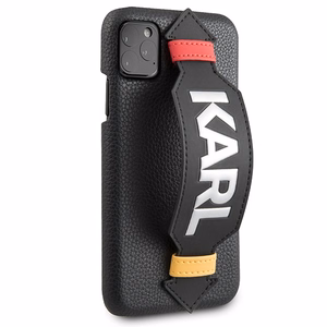 Karl Lagerfeld Strap Case for iPhone 11 Pro 5.8" - Black
