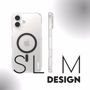 CARE by PanzerGlass Flagship suojakuori iPhone 16 Plus 6.7' musta/musta MagSafe 1347