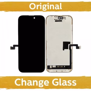 LCD-näyttö yhteensopiva iPhone 16 Pro Max musta (uudistettu: Kiina)