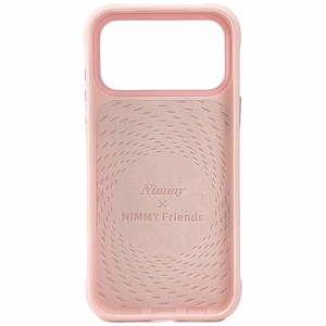Nimmy Glasses Cool Nag Suojakuori iPhone 17 Pro Max:lle - Vaaleanpunainen