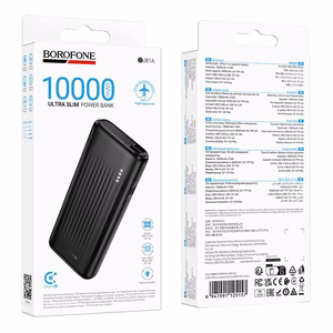 Varavirtalahde Borofone BJ81A 10000mAh musta