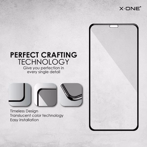 X-ONE Full Cover Extra Strong Matte - Karkaistu lasi 9H iPhone 12 mini:lle