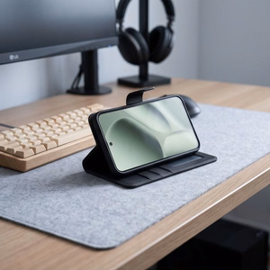 Tech-Protect Wallet -suojakuori mallille Google Pixel 11 Pro XL – mattamusta