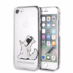 KARL LAGERFELD suojakuori IPHONE 7 / 8:lle KLHCI8CFNRC läpinäkyvä