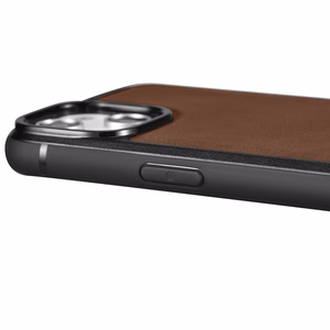 iCarer Nahka Öljyvaha Aitoa nahkaa Kotelo iPhone 14 Plus (MagSafe yhteensopiva) Ruskea (WMI14220719-BN)