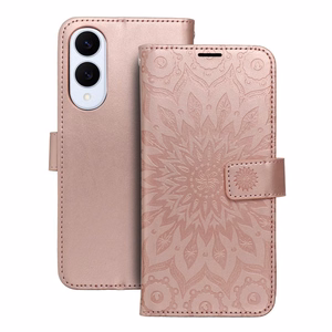 MEZZO kirjakotelo SAMSUNG S25 Edgelle mandala ruusukulta
