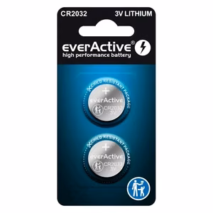 Litiumparistot everActive CR2032 - läpipainopakkaus 2 kpl