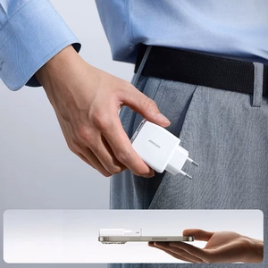 Charger Joyroom Super Slim (TCF14) (1xUSB-C;1xUSB 3A 20W) white