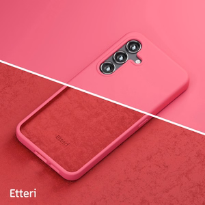 Etteri Silicone Mag case for Samsung Galaxy S25 Edge raspberry