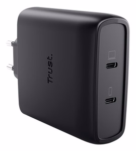 Trust Maxo 100 W 2-porttinen USB-C GaN-laturi