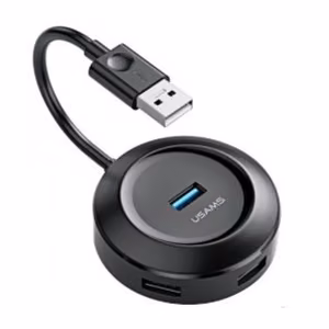 Adapter USAMS "SJ414" (Input: USB / Output: 4-USB)