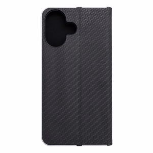 LUNA Book Carbon kotelo IPHONE 16 musta